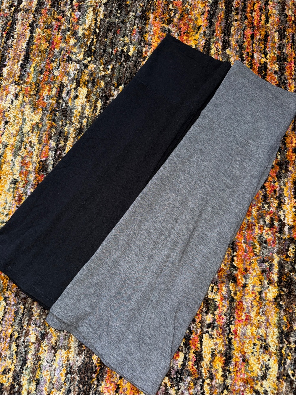 2 Old Navy Midi Skirts - Black & Gray